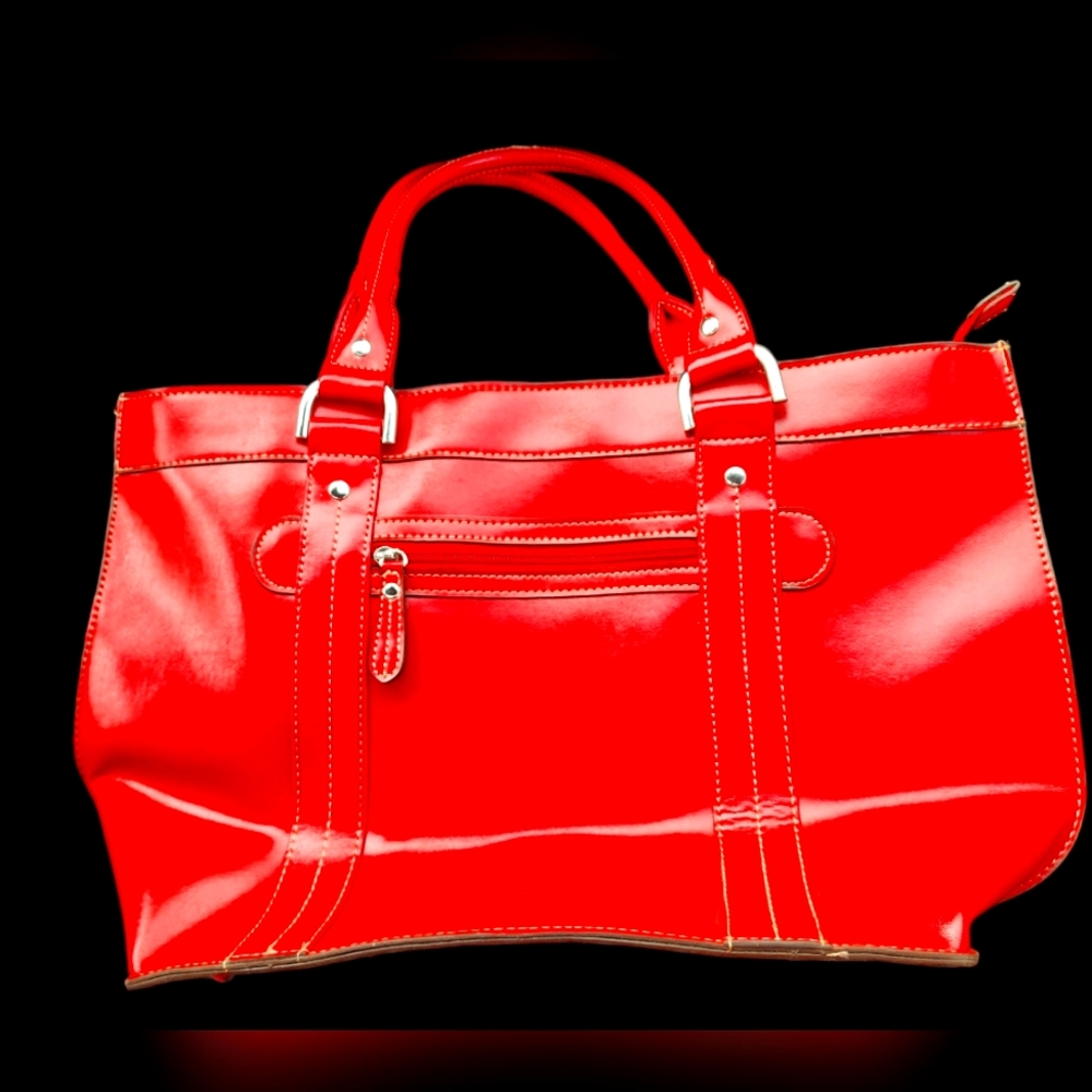 New/Used  Emilie M.  Large Red purse